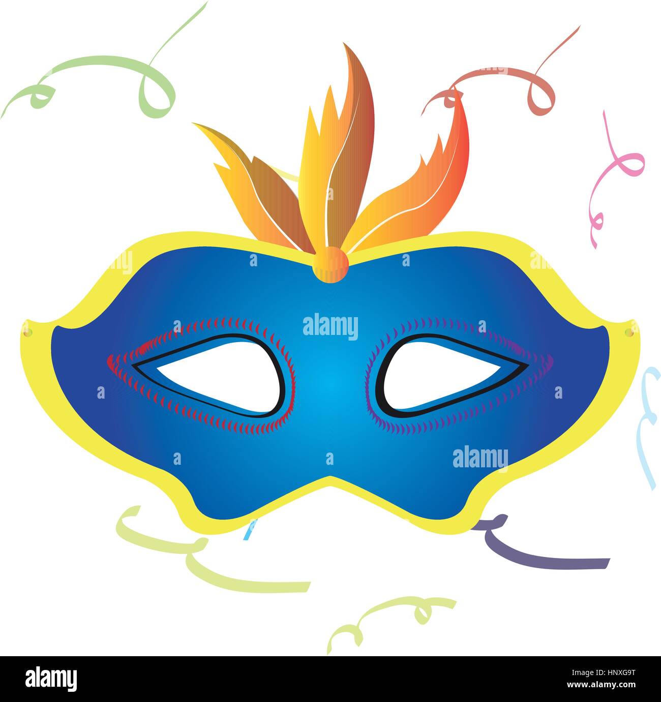 Isolated carnival mask Stock Vector Image & Art - Alamy