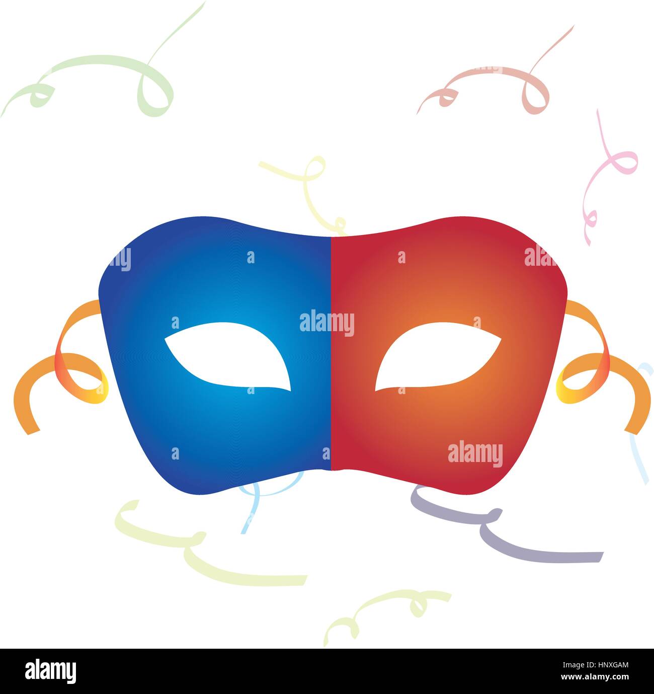 Isolated carnival mask Stock Vector Image & Art - Alamy