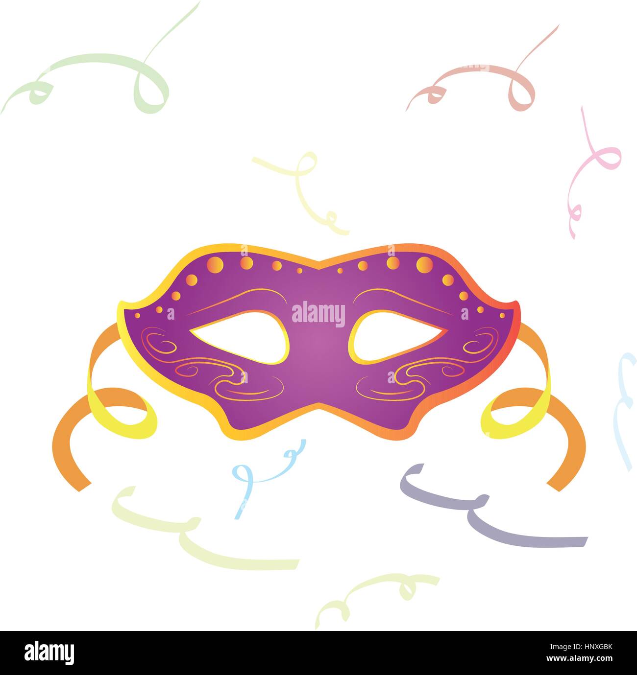Isolated carnival mask Stock Vector Image & Art - Alamy