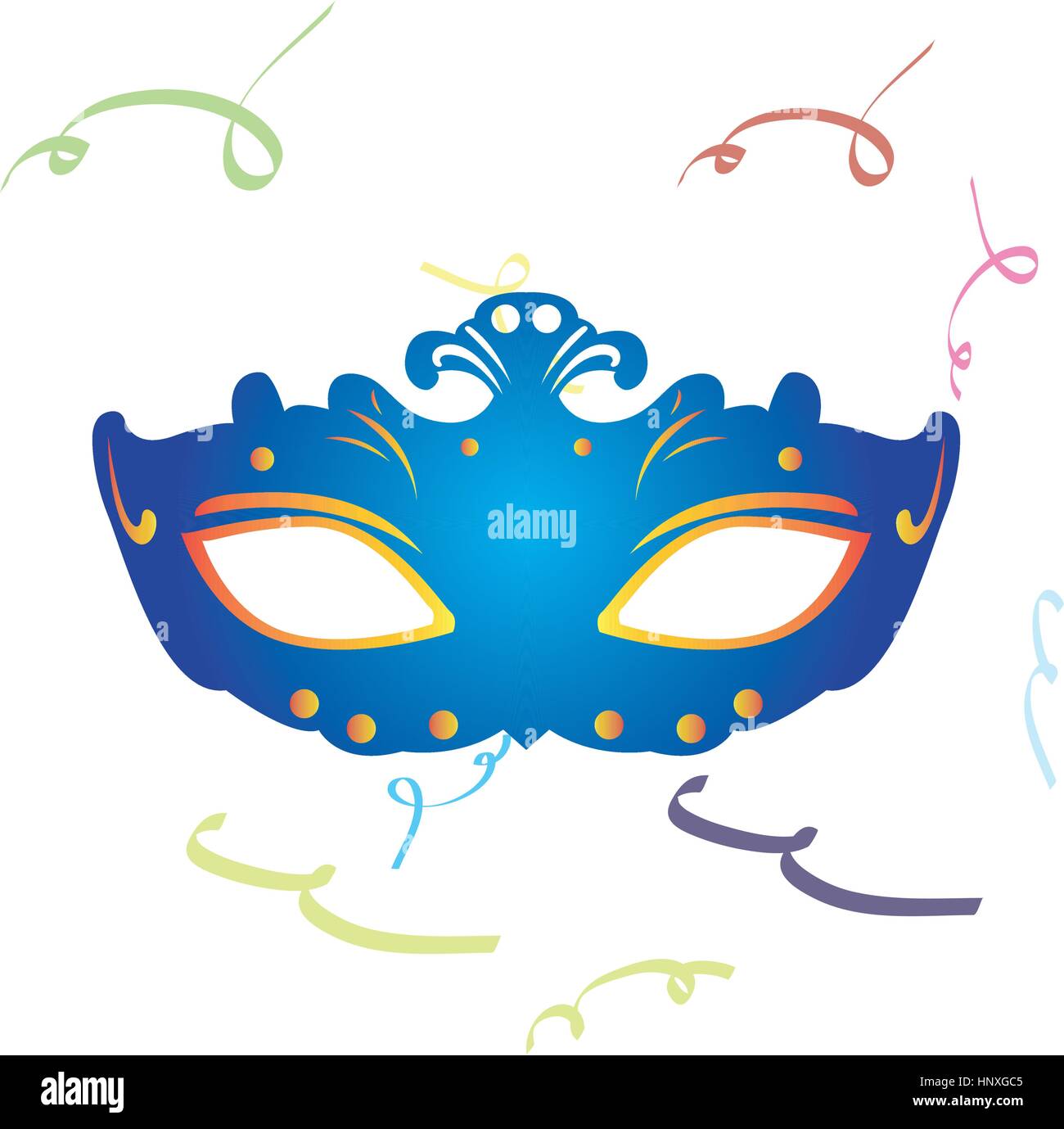 Isolated carnival mask Stock Vector Image & Art - Alamy