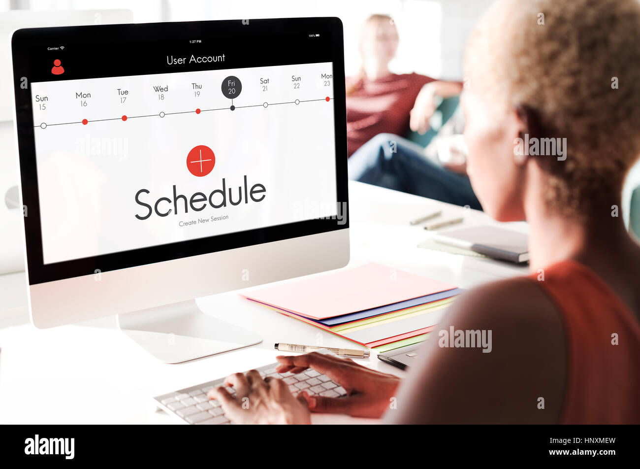 Schedule Time Management Planner Concept Stock Photo