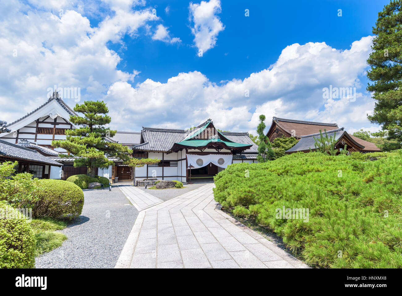 Daikaku-ji temple in Sagano, Kyoto Japan Stock Photo