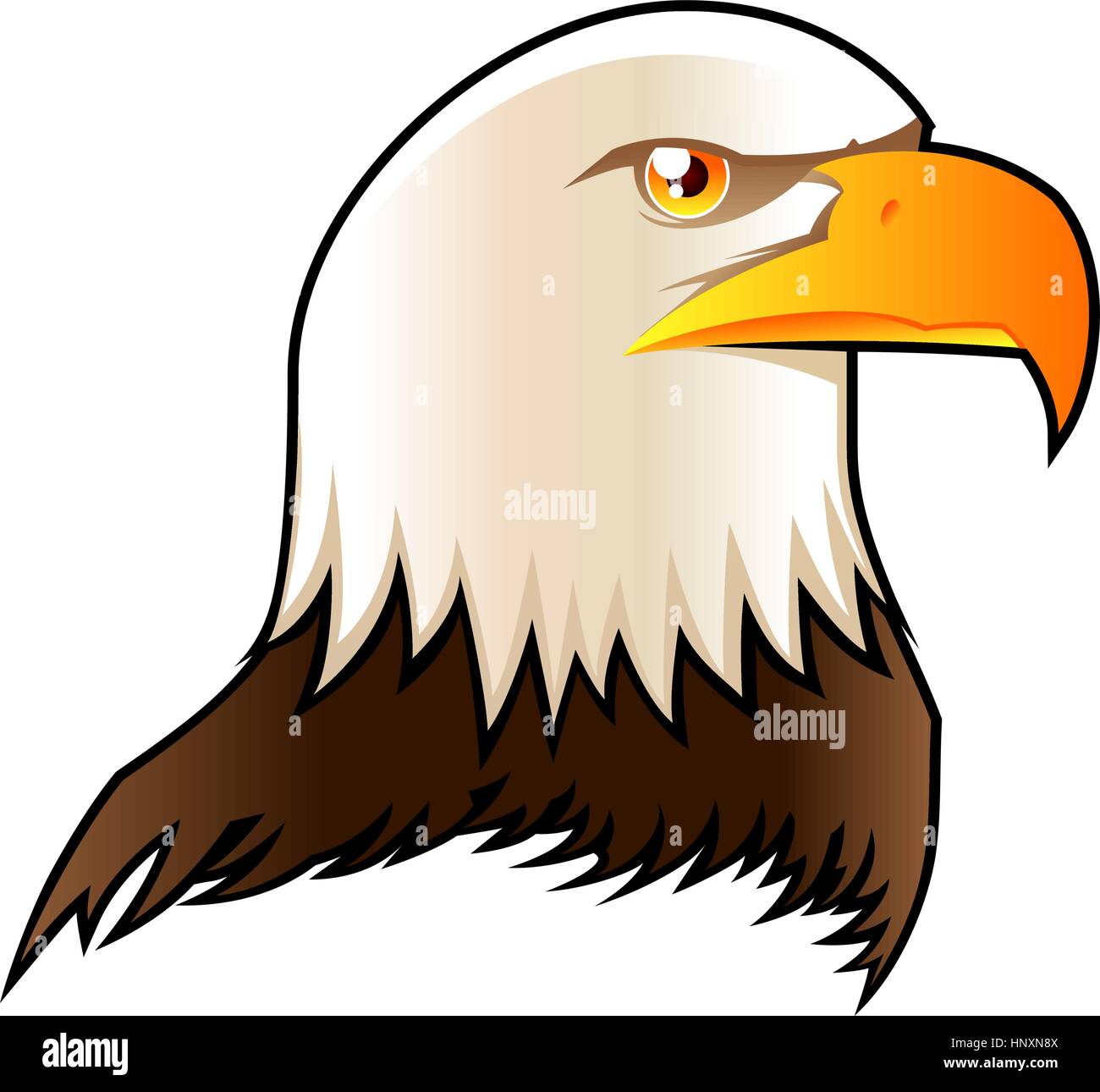 Eagle head symbol shield icon vector illustration Stock Vector Image \u0026 Art  - Alamy, image size:1300x1290