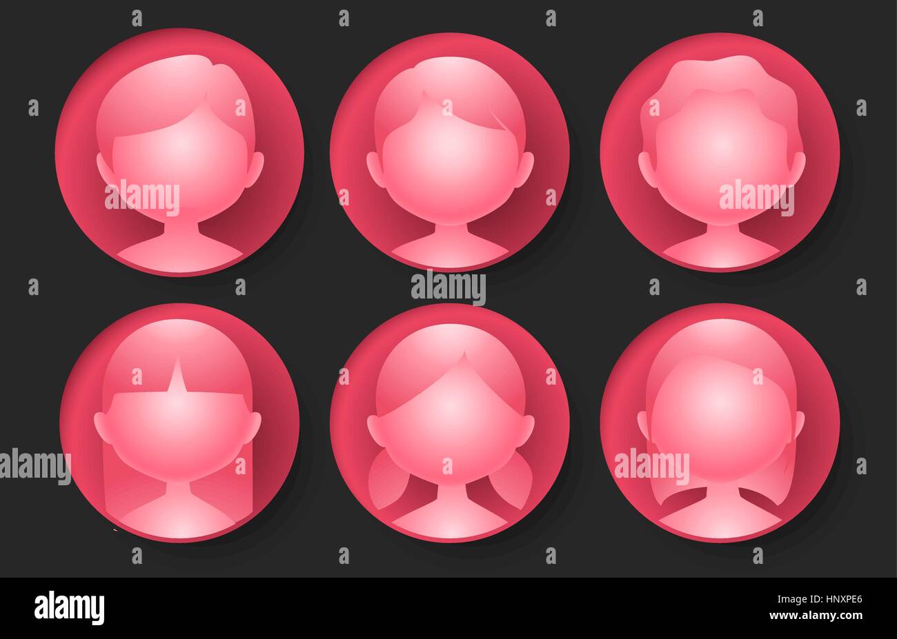 Profile head and shoulders Stock Vector Images Alamy