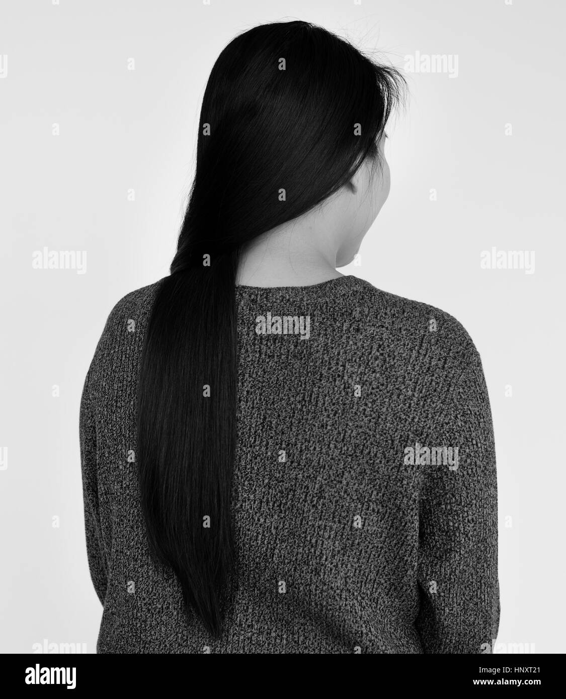 Asian woman Black and White Stock Photos & Images - Alamy