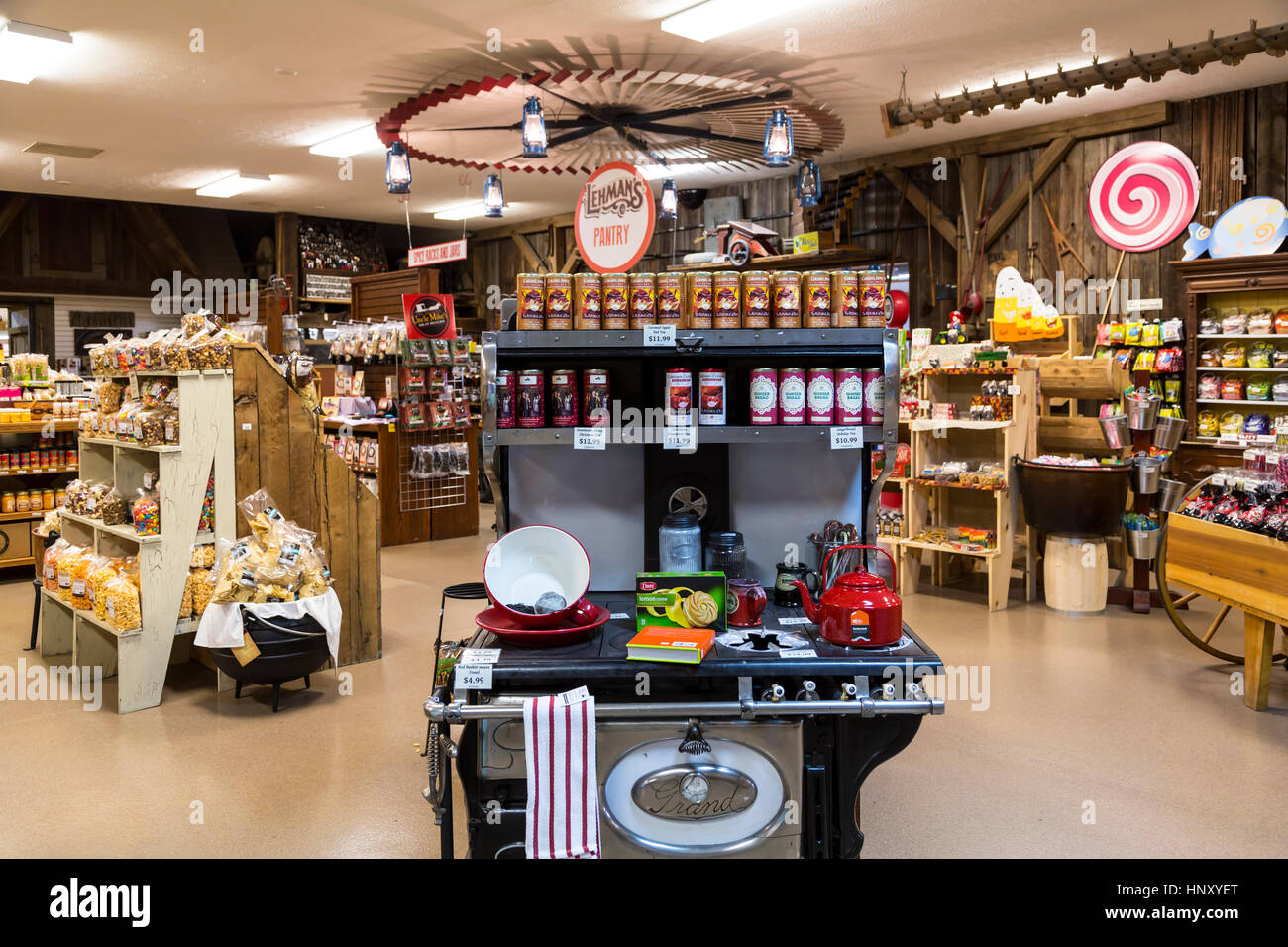 Lehman's Country Store interior in Dalton, Ohio, USA Stock Photo Alamy