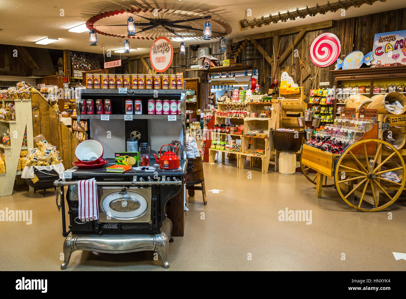 Lehman's Country Store interior in Dalton, Ohio, USA Stock Photo Alamy