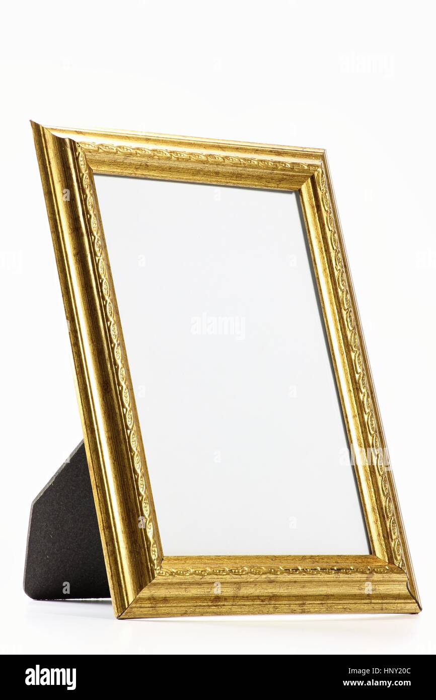 blank picture frame isolated on white background Stock Photo Alamy