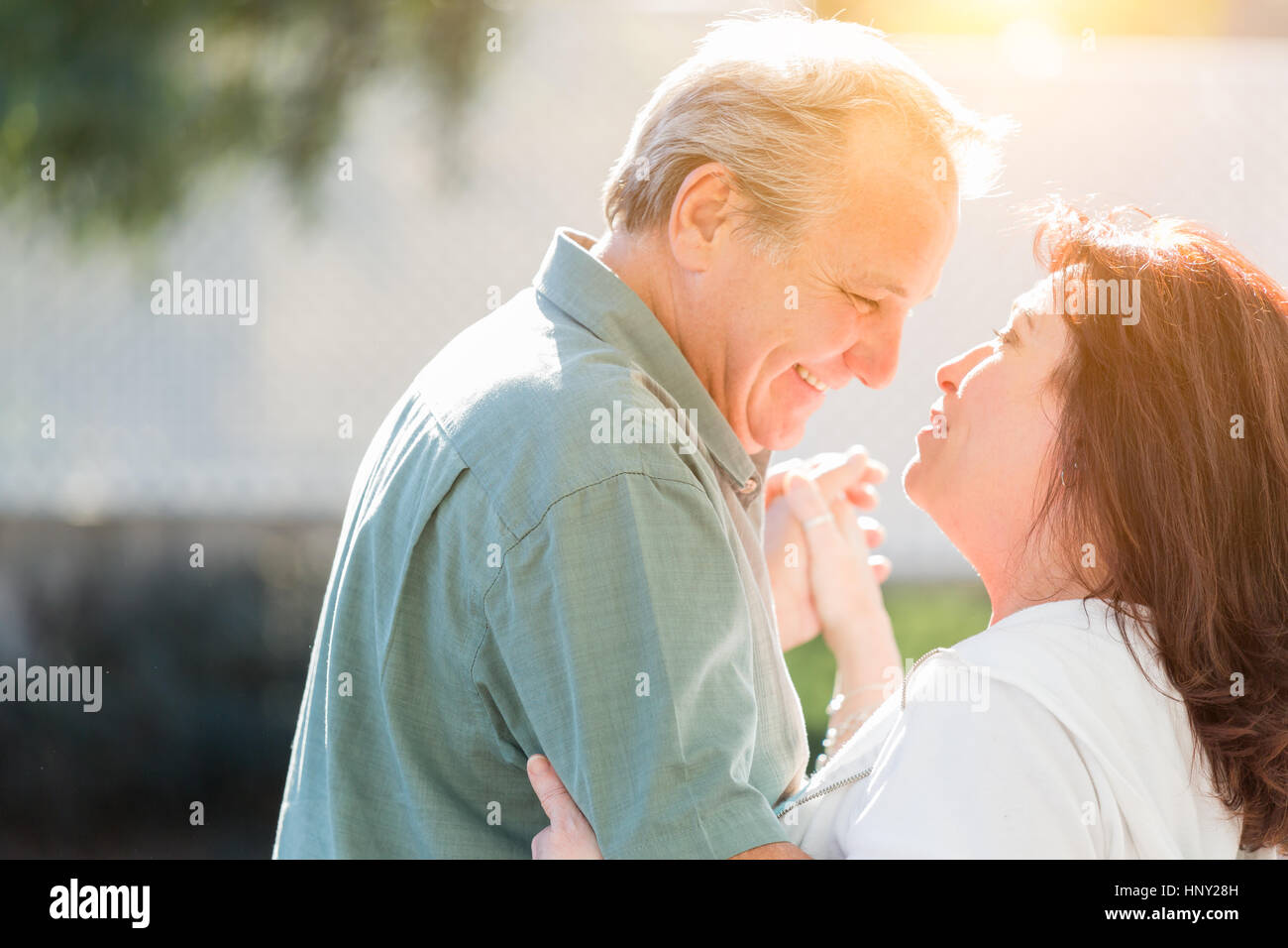 Happy middle aged couple hi-res stock photography and images - Alamy