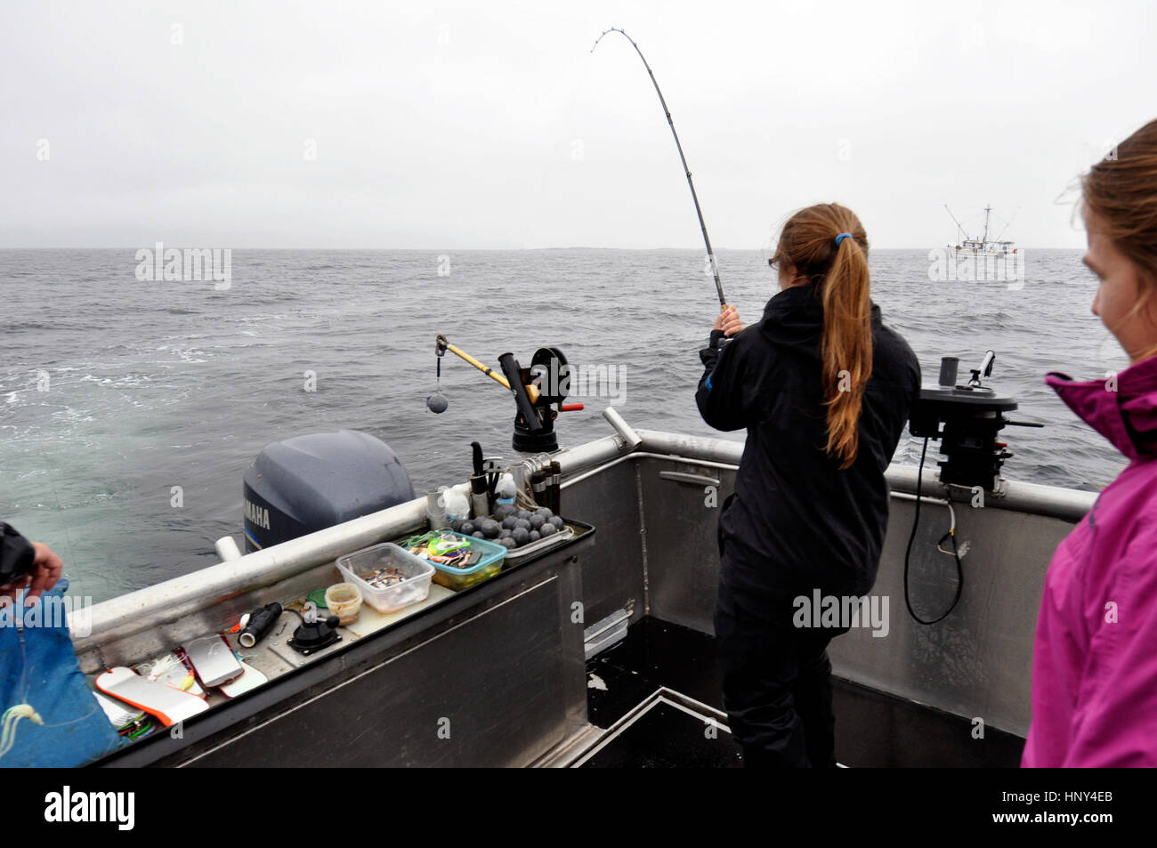 Salmon fish in Ketchikan, Alaska Stock Photo Alamy