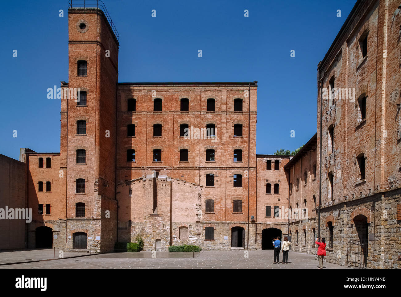 Italy Friuli Trieste: Rice Mill of San Sabba Stock Photo