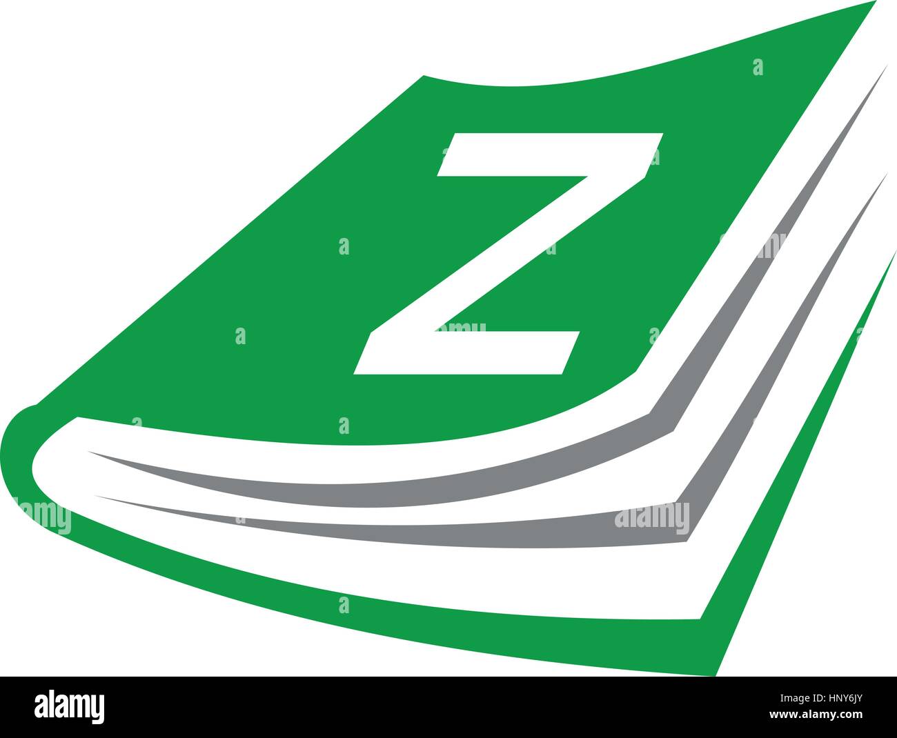 Book Initial Z Stock Vector Image & Art Alamy
