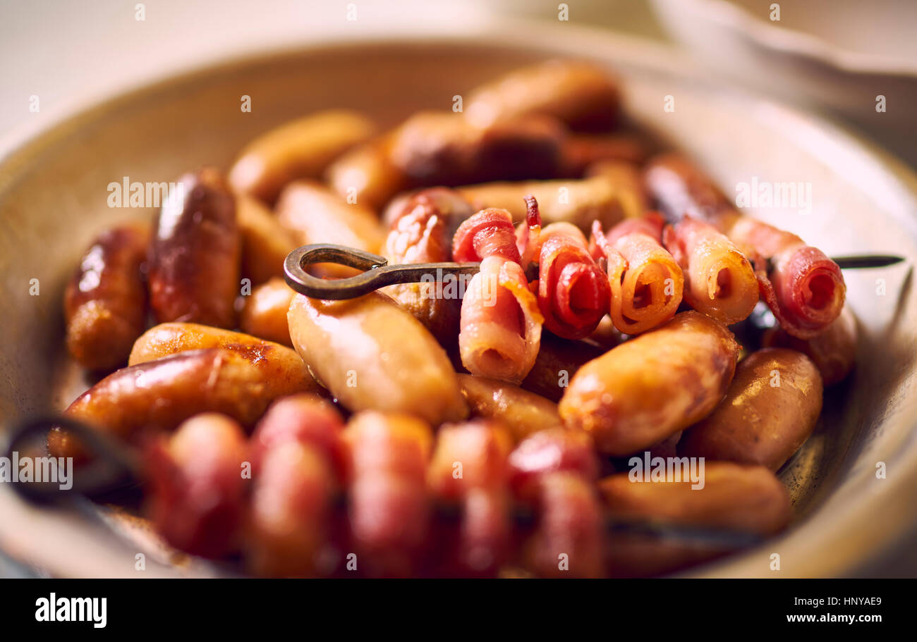 Pigs in blankets hires stock photography and images Alamy