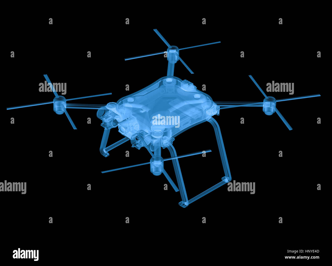 3d rendering x ray drone isolated on black Stock Photo Alamy