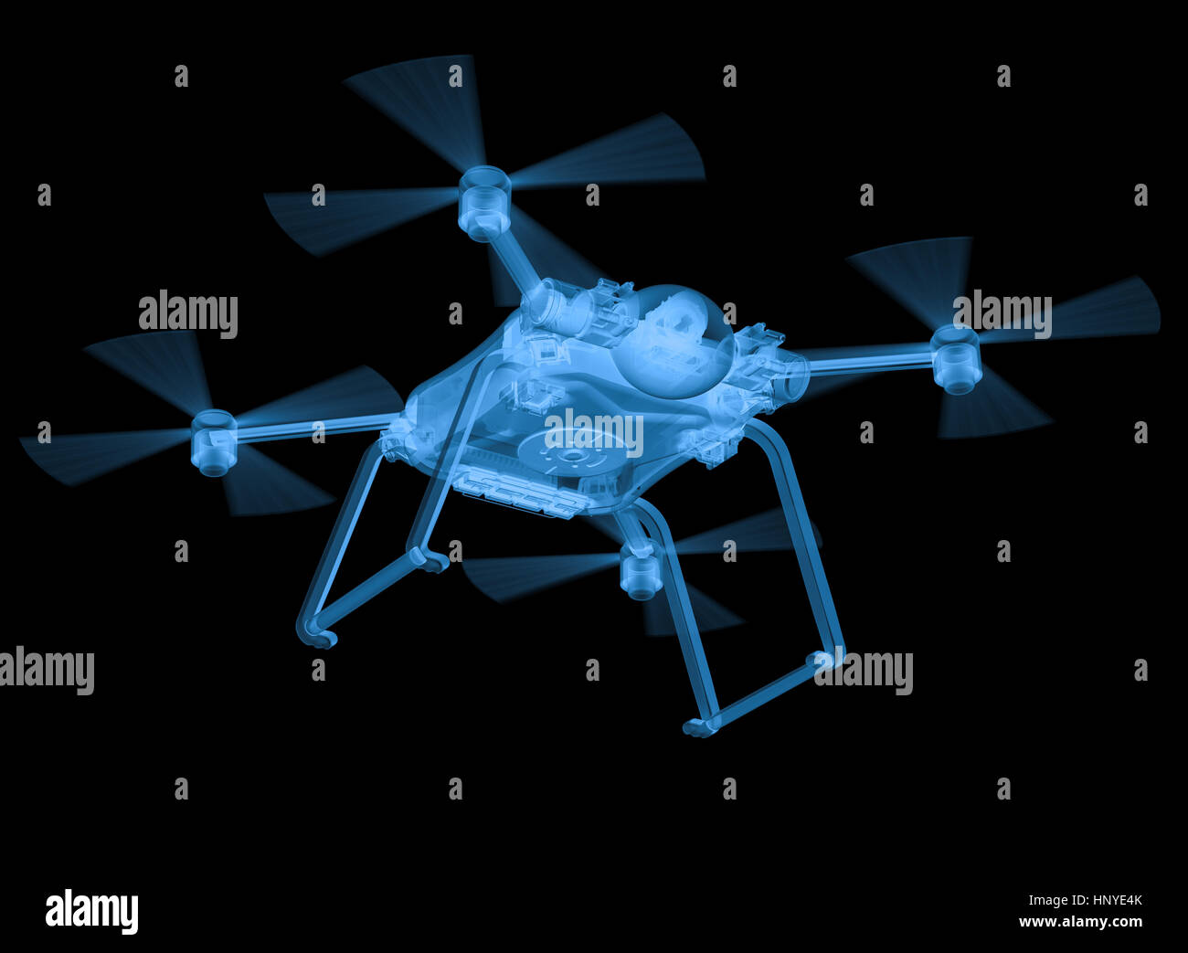 3d rendering x ray drone isolated on black Stock Photo Alamy