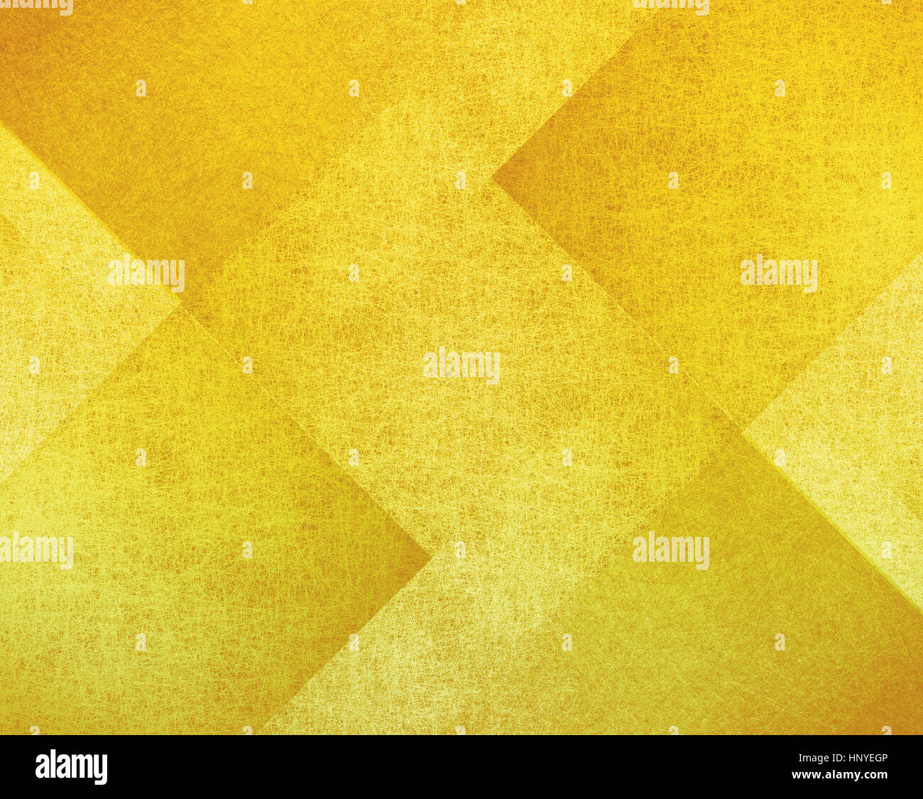 gold background with old parchment grunge texture in modern art abstract background block layout design, yellow paper with block pattern Stock Photo