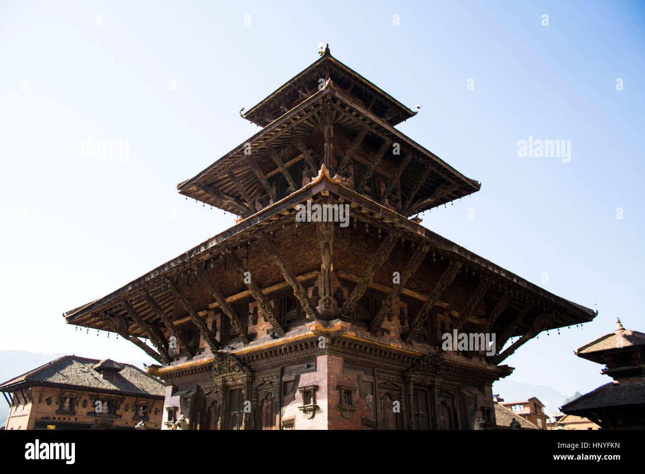 Oldest  surviving temple Indreswor Stock Photo