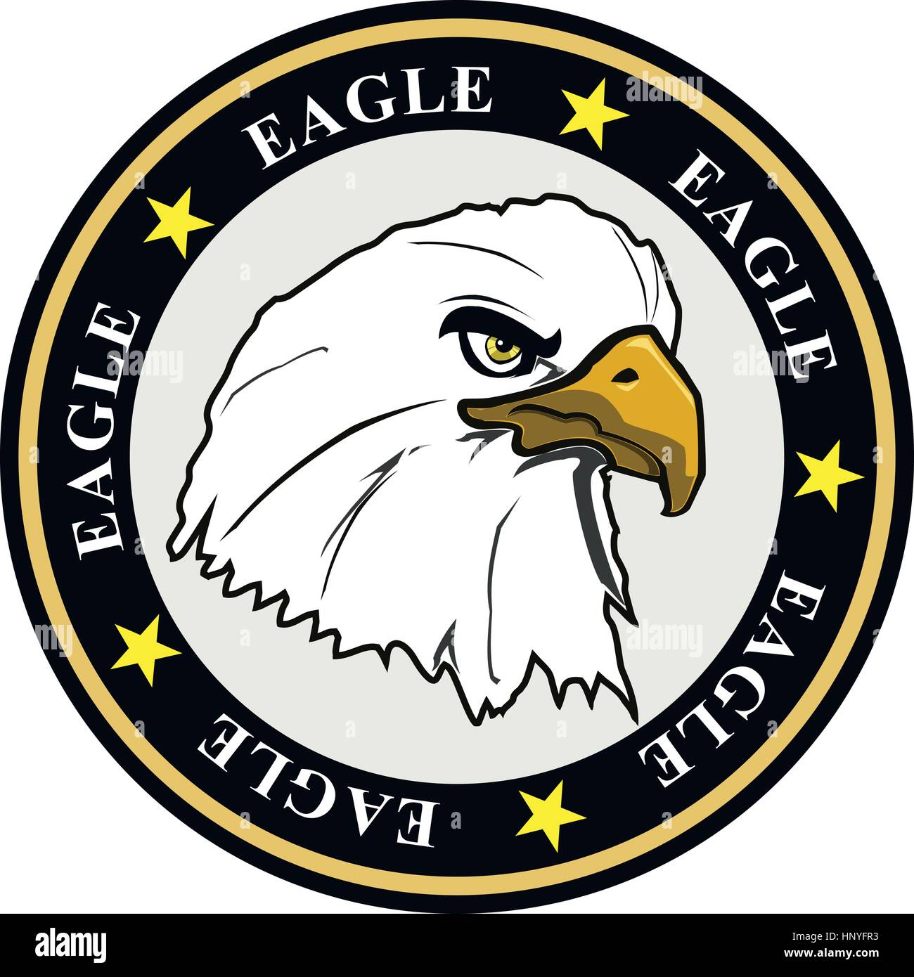 American eagle coat of arms Stock Vector Images Alamy