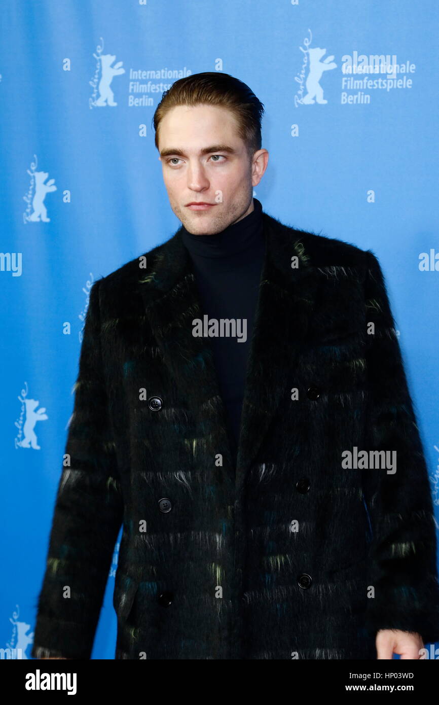 Berlin, Germany, 14th FEB, 2017. Robert Pattinson attending the "The Lost City Of Z" Premiere during 67th Berlinale International Film Festival, Berli Stock Photo