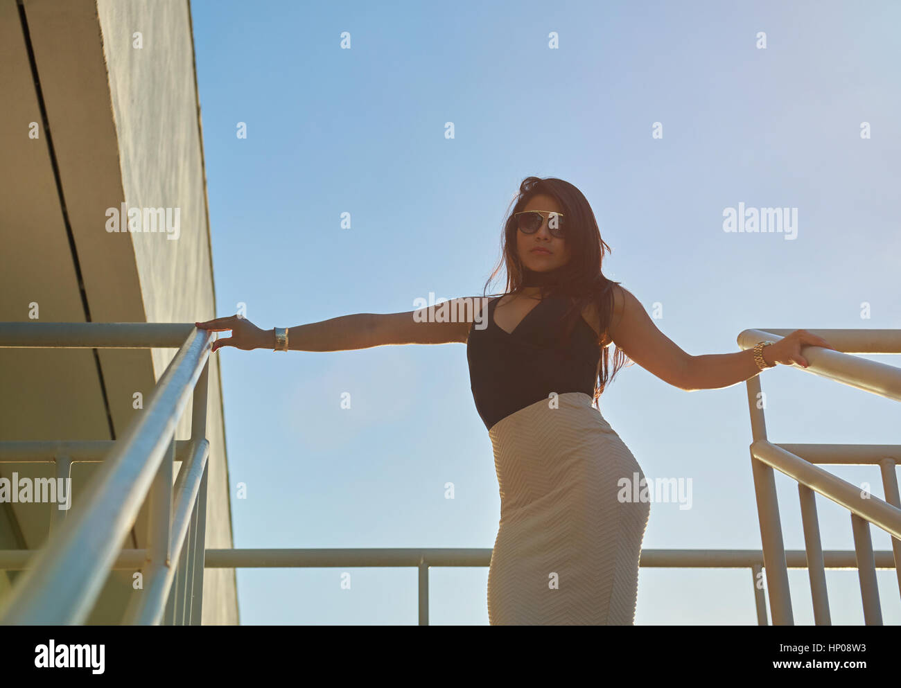 Fashion beautiful latina woman in hi-res stock photography and images ...