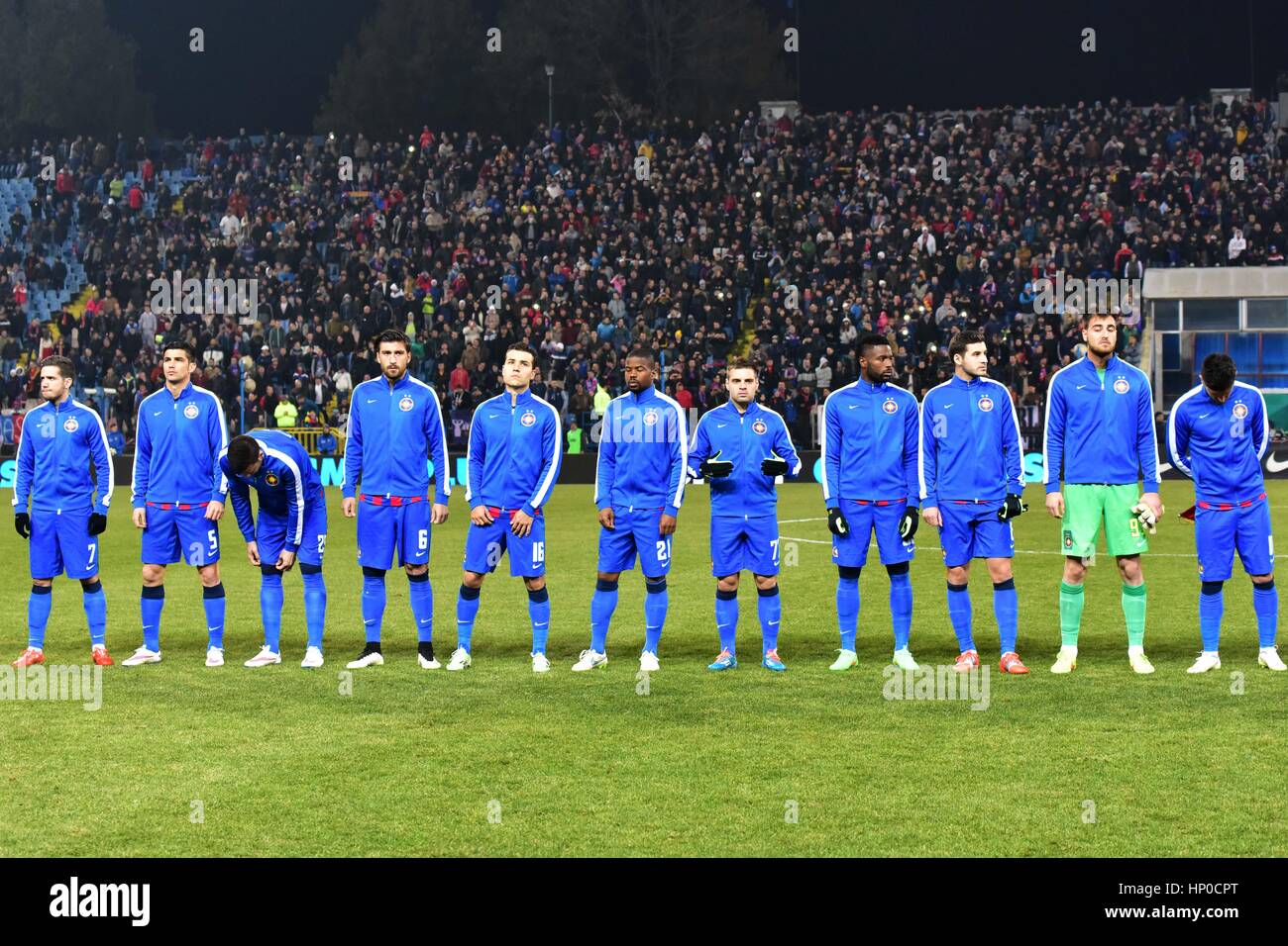 Bucharestjuly23football Team Steaua Bucharest Before Match Stock Photo  207550114