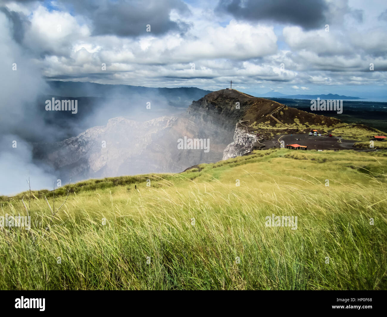 Masaya Vulcano Nicaragua Stock Photo