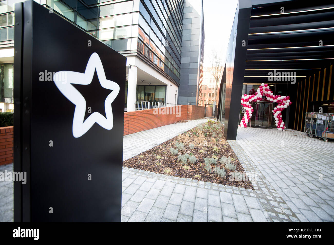 Pictures of health and beauty retailer Superdrug's Head offices in
