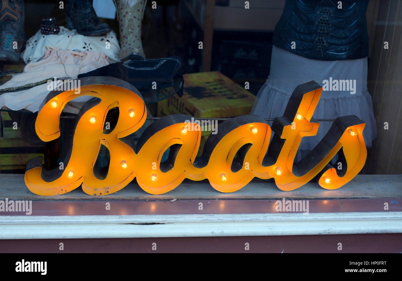 Boots Signage High Resolution Stock Photography and Images - Alamy