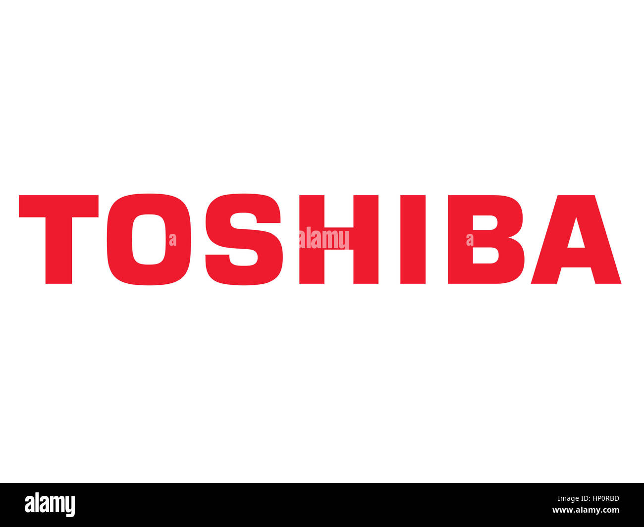 Toshiba Logo Stock Photo