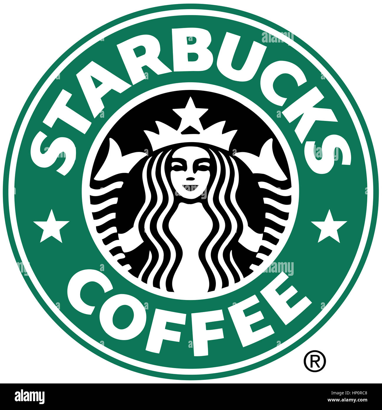 Starbucks Logo Stock Photo