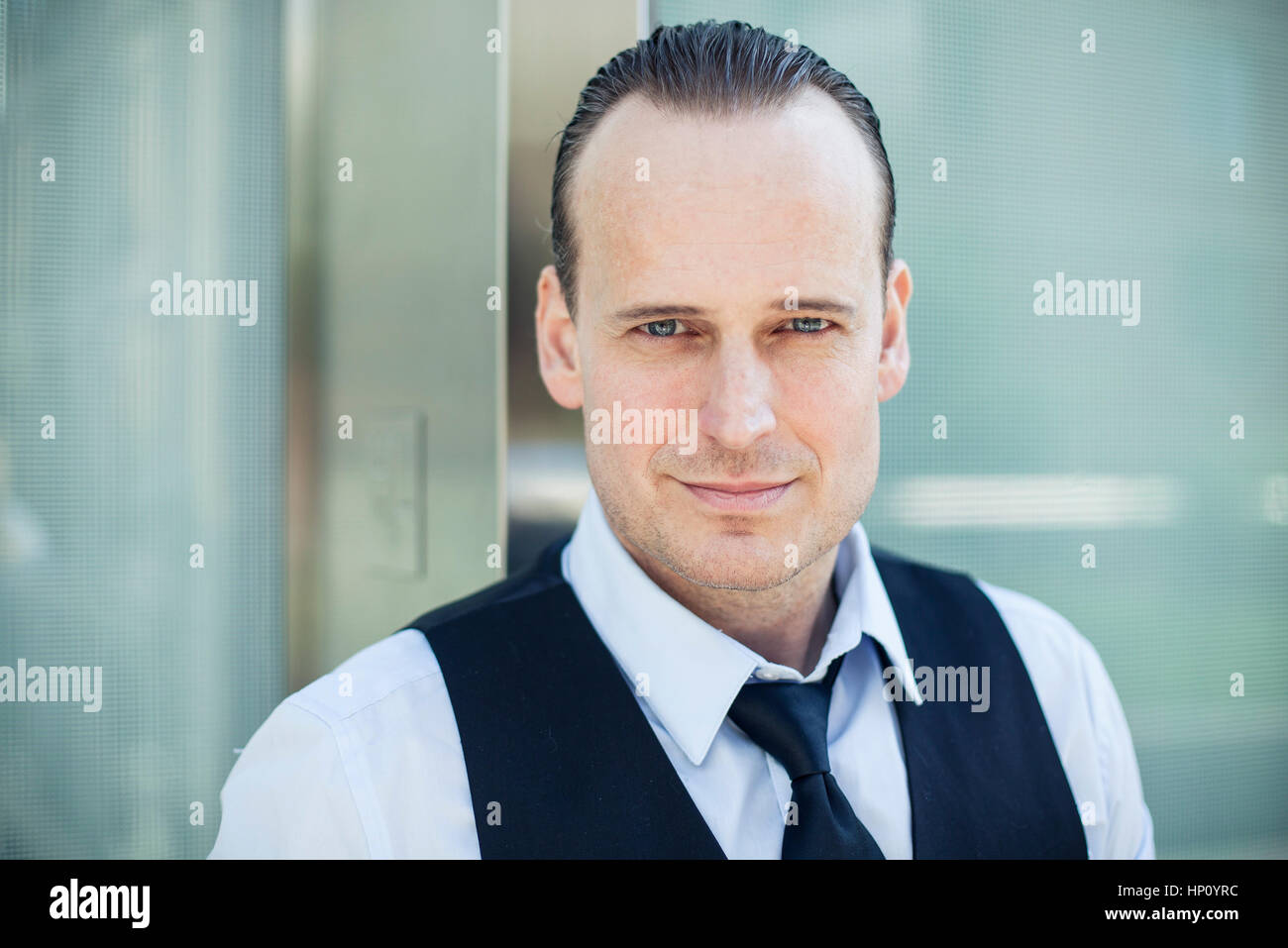 Businessman, portrait Stock Photo