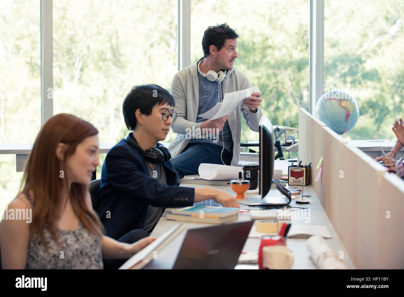Shared co working spaces hi-res stock photography and images - Alamy