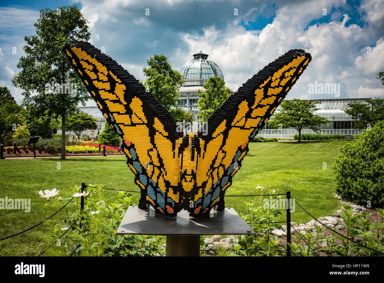 Lewis Ginter Botanical Gardens Richmond Va Installation Of Lego