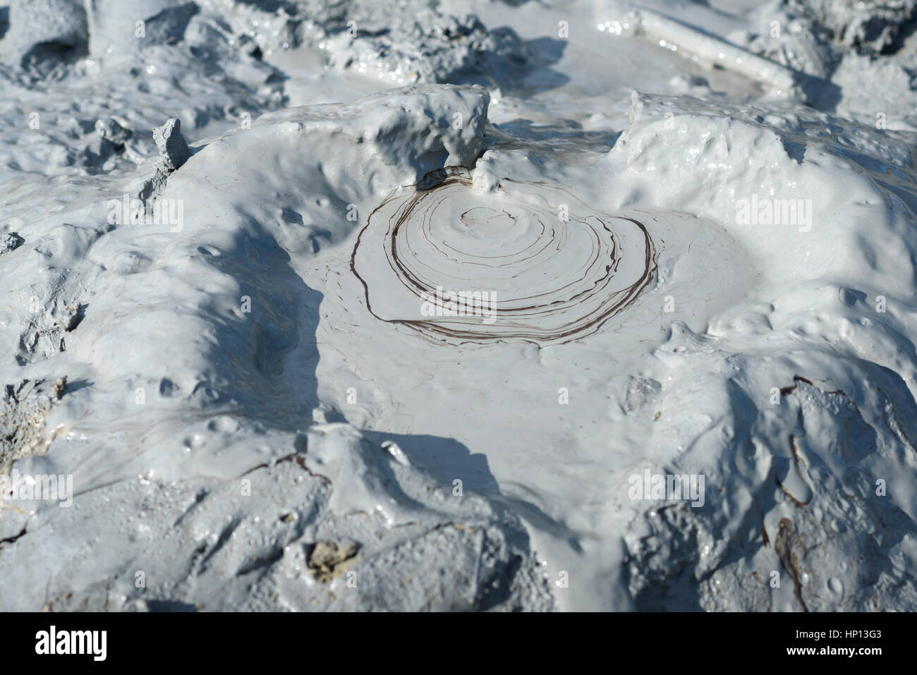 Mud volcano, Sakhalin, Russia Stock Photo - Alamy