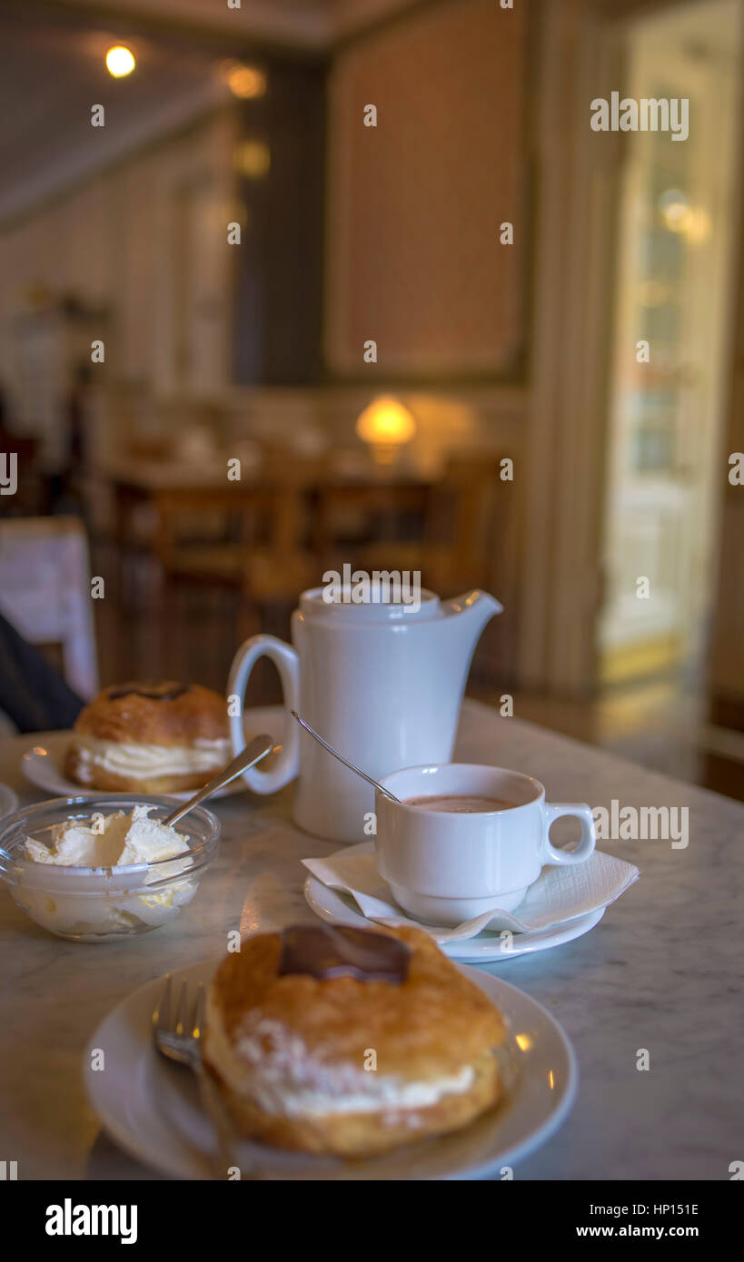 Coffee and cake. Shot in Denmark Stock Photo Alamy