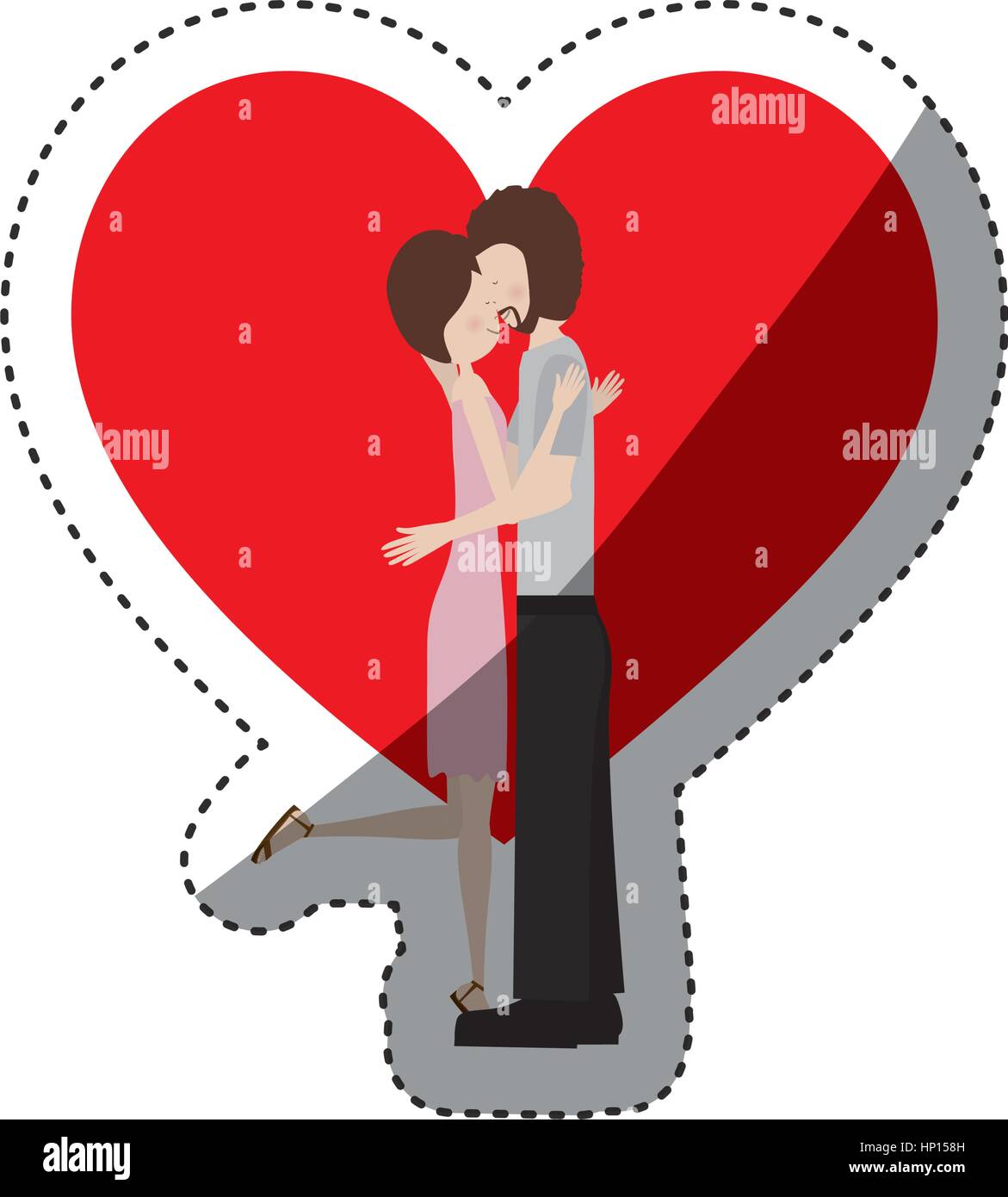 people in love couple icon Stock Vector Image & Art - Alamy
