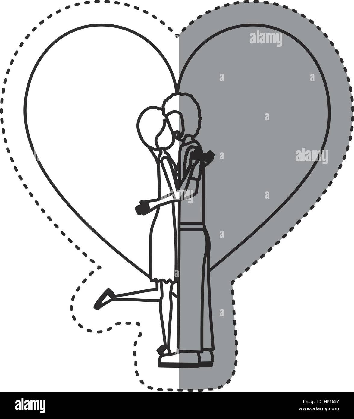 people in love couple icon Stock Vector Image & Art - Alamy