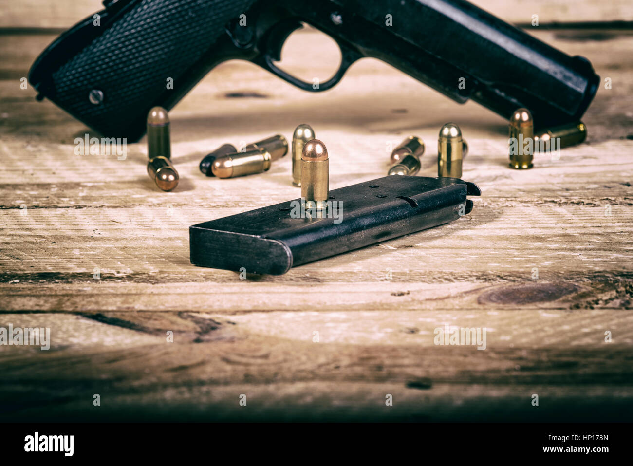 Justice gun hi-res stock photography and images - Alamy