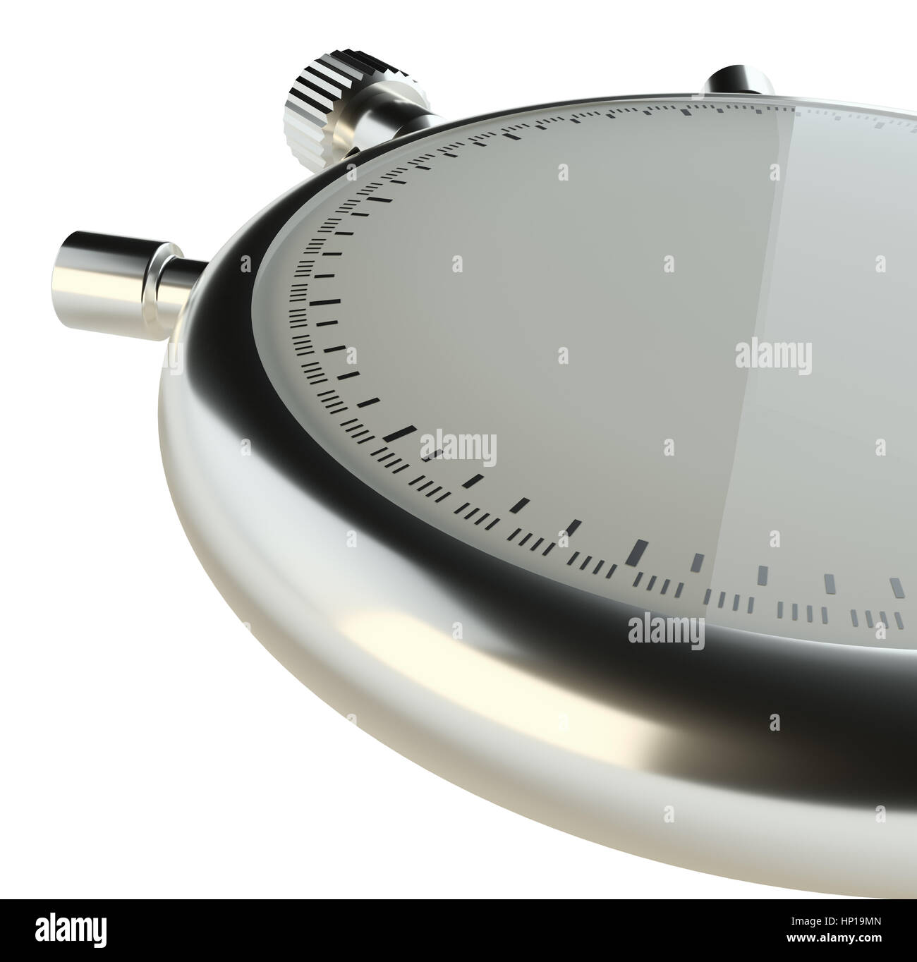 Stopwatch without numbers Stock Photo Alamy