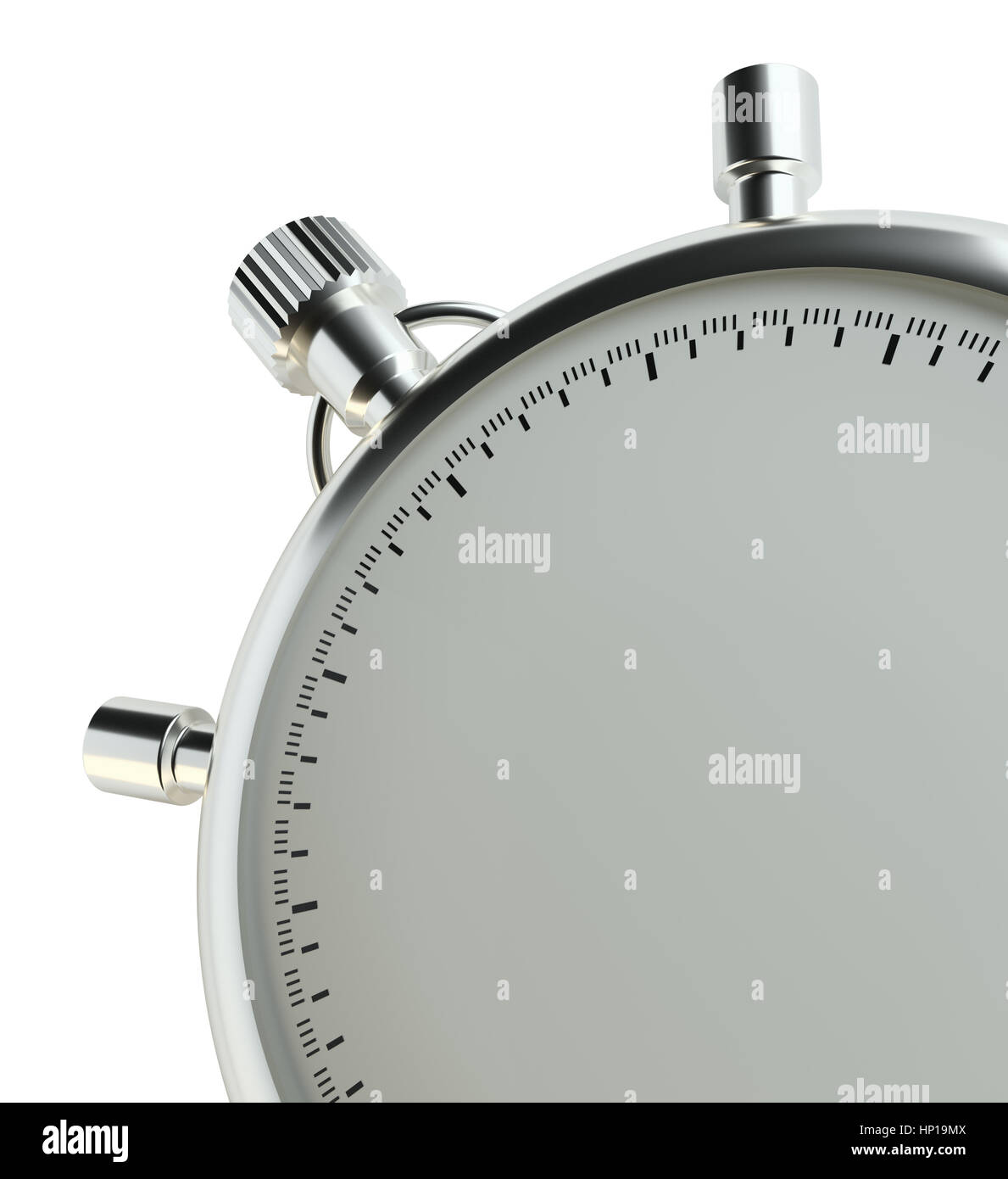 Stopwatch without numbers Stock Photo Alamy