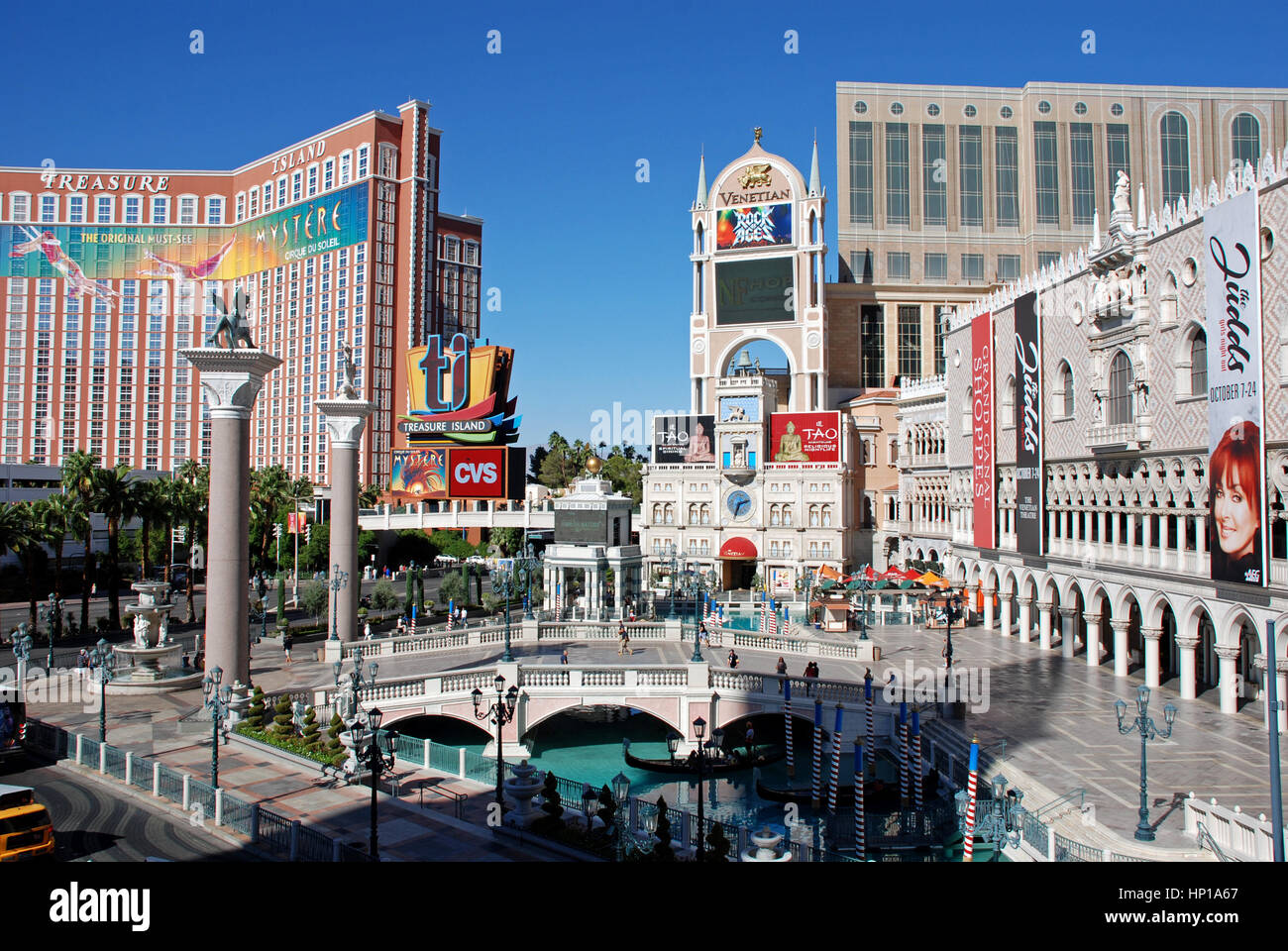 Venetian Hotel Las Vegas Stock Photo