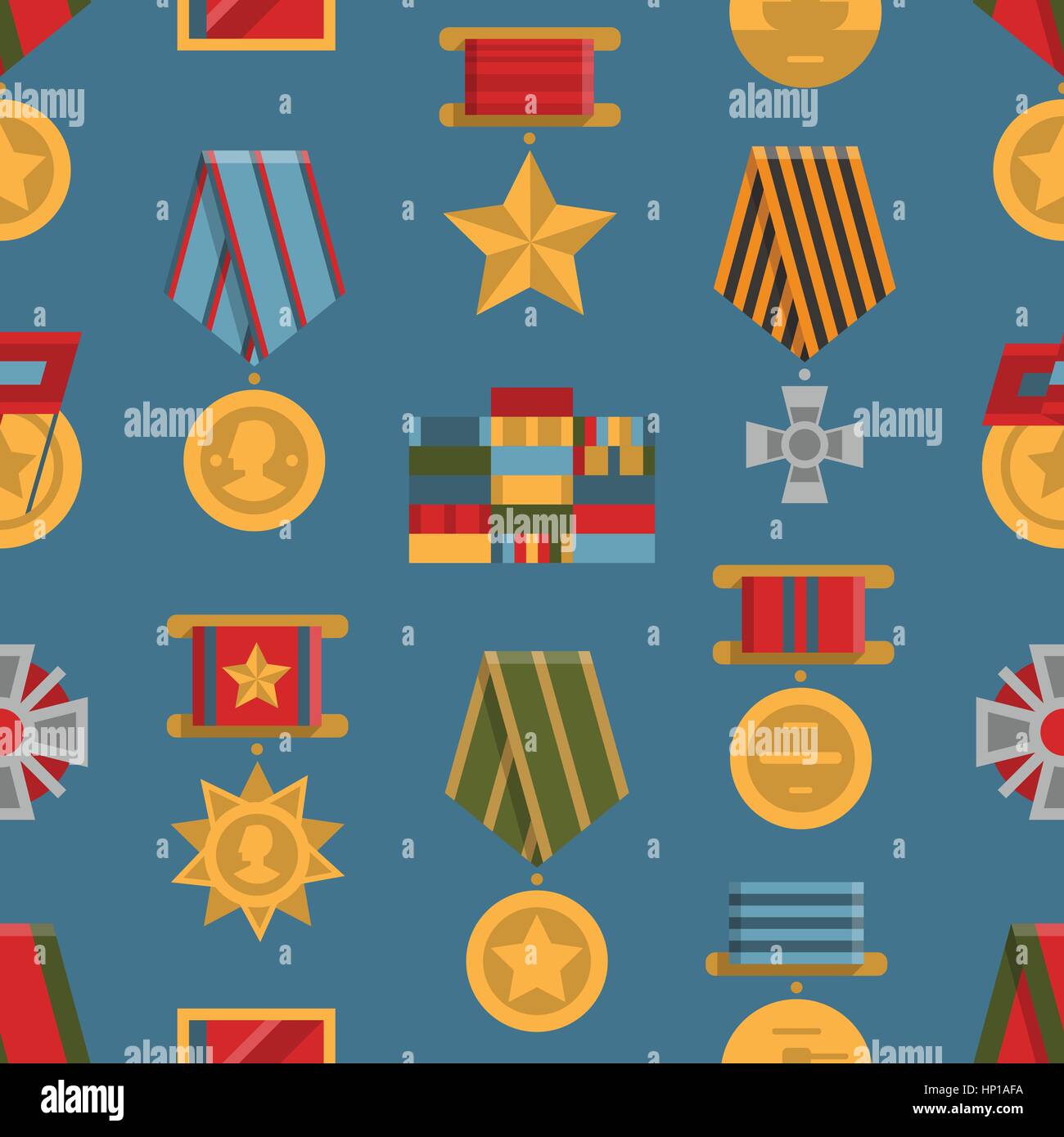 Public award medals seamless pattern Stock Vector Image & Art - Alamy