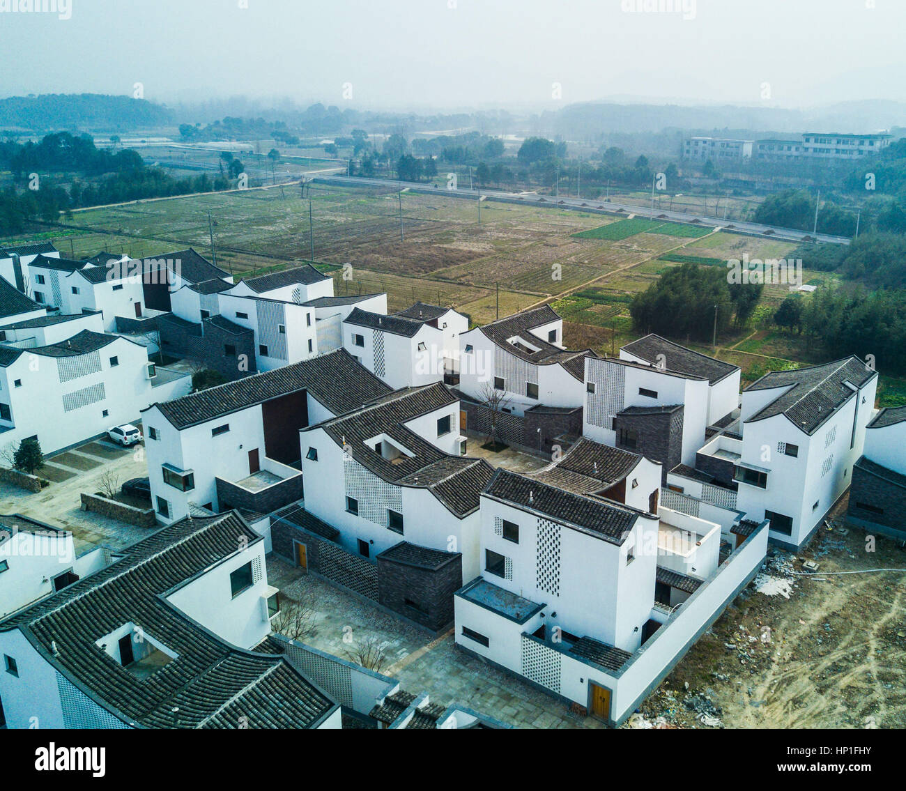 Hangzhou. 17th Feb, 2017. Photo taken on Feb. 17, 2017 shows newly