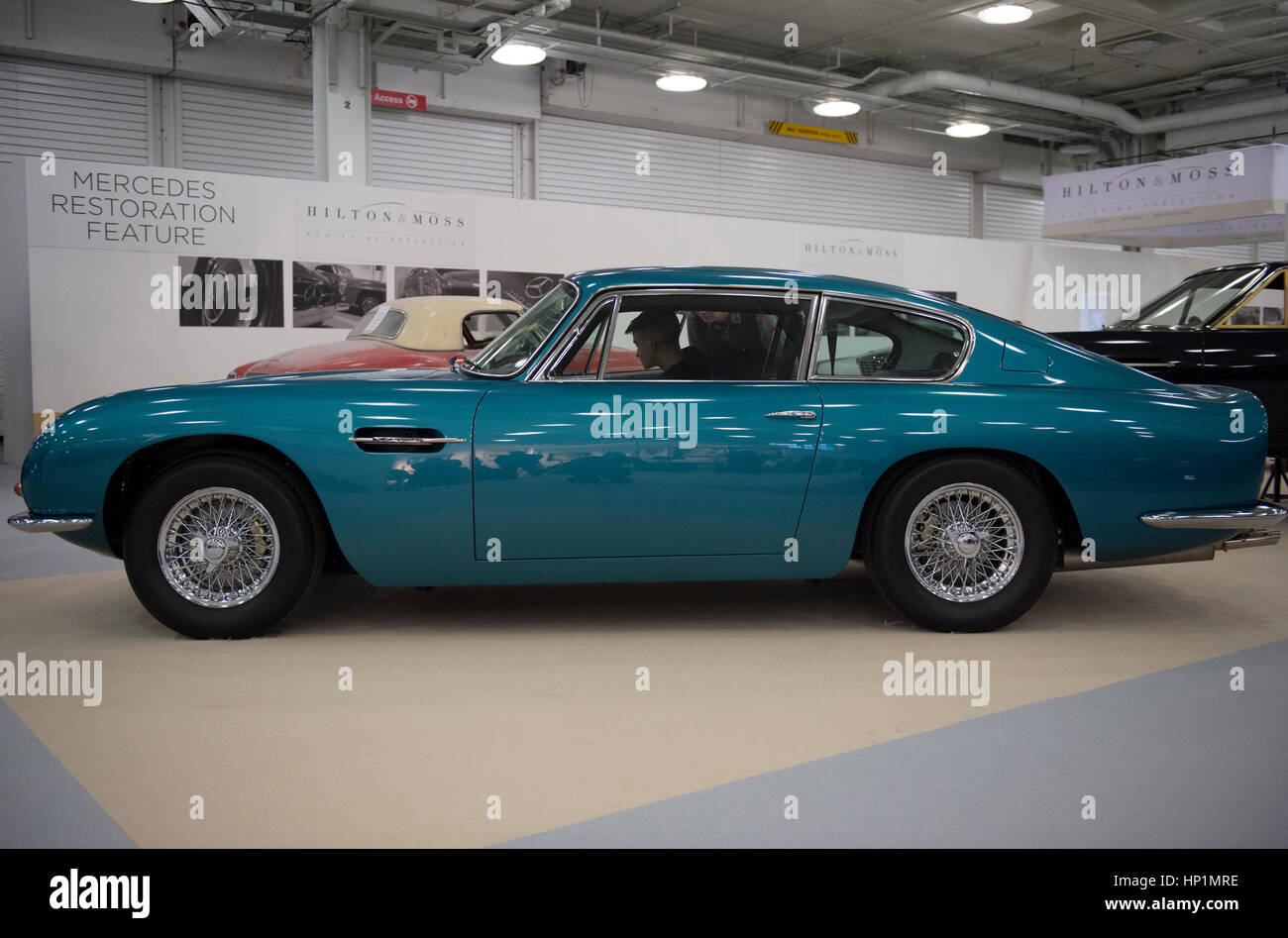 Olympia, London, UK. 17th Feb, 2017. Historic automobile fair and