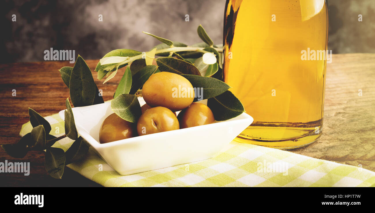 olive oil mediterranean healthy diet Stock Photo Alamy