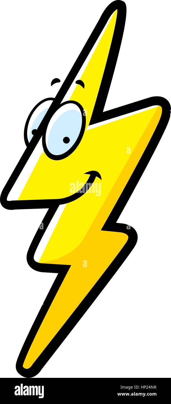 Cartoon lightning bolt hi-res stock photography and images - Alamy