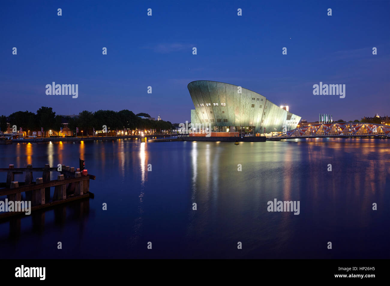 NEMO Science Museum in Amsterdam, Netherlands Stock Photo