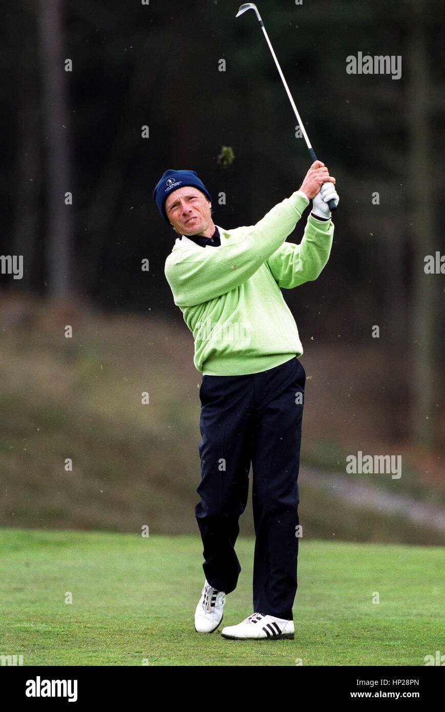 BERNHARD LANGER GERMANY SUNNINGDALE SEVE BALLESTEROS TROPHY 16 April 2000 Stock Photo