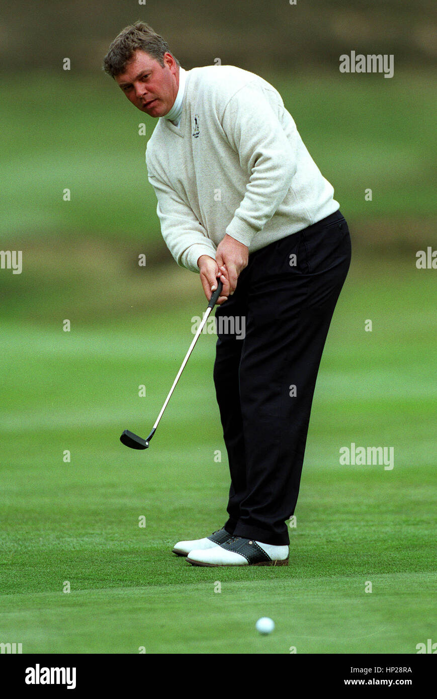 DARREN CLARKE NORTHERN IRELAND SUNNINGDALE SEVE BALLESTEROS TROPHY 16 April 2000 Stock Photo