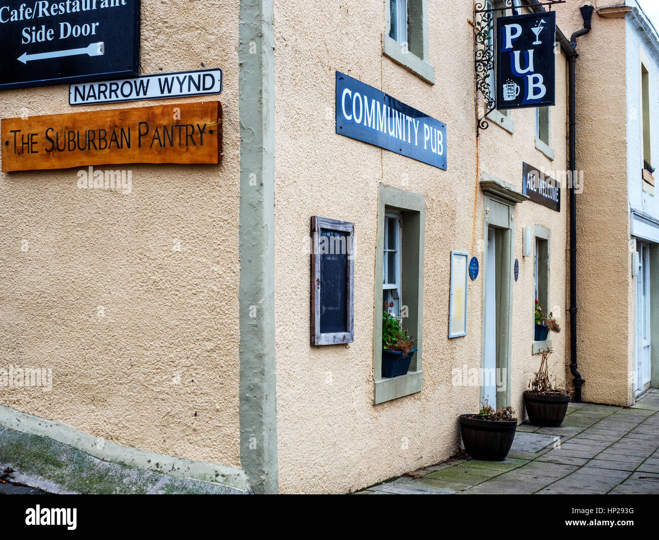 Community Pub at West Wemyss Fife Scotland Stock Photo